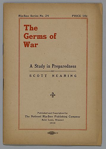 "The Germs of War", A Study in Preparedness