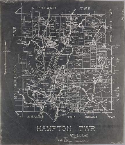 Hampton Township, 12th L. E. District
