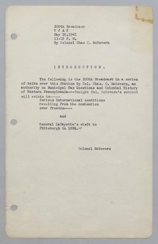 #200: General Lafayette’s Visit to Pittsburgh in 1824