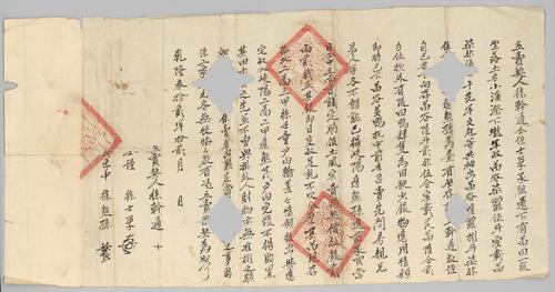 Seller: 徐幹通 [XU Gantong] -- Buyer: 熊孫? [XIONG Sun?] -- Place: 福建省南平縣 [Fujian Sheng Nanping Xian] -- Government