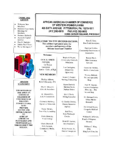 Chamber Newsletter