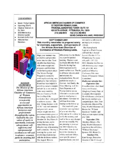Chamber Newsletter
