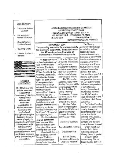 Chamber Newsletter