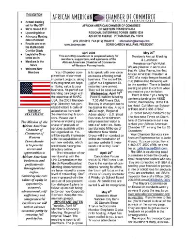 Chamber Newsletter