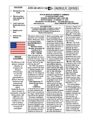 Chamber Newsletter