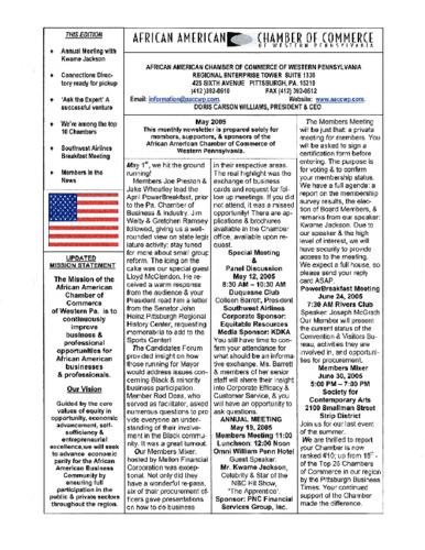 Chamber Newsletter