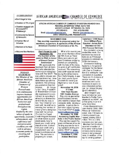 Chamber Newsletter