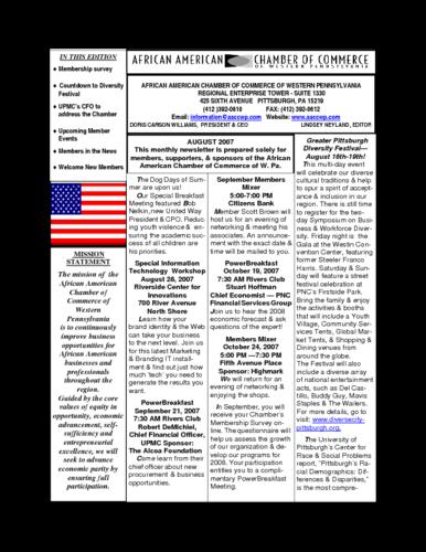 Chamber Newsletter