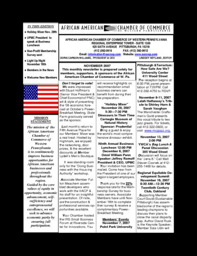 Chamber Newsletter