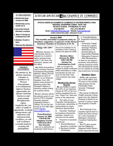 Chamber Newsletter