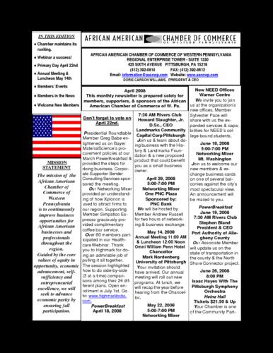 Chamber Newsletter