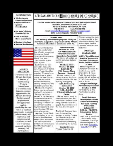 Chamber Newsletter