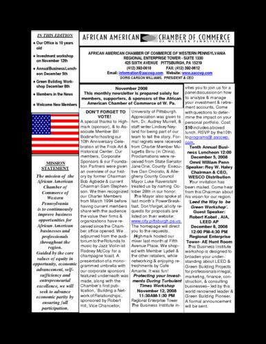 Chamber Newsletter