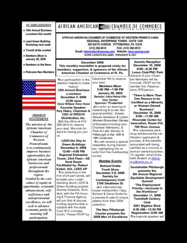 Chamber Newsletter