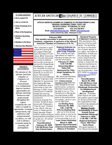 Chamber Newsletter