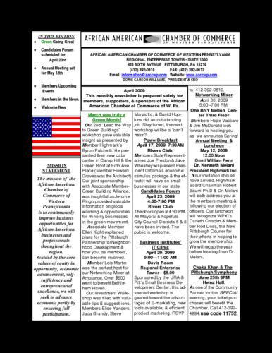 Chamber Newsletter