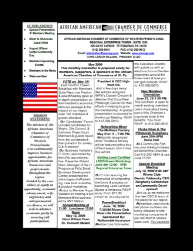 Chamber Newsletter