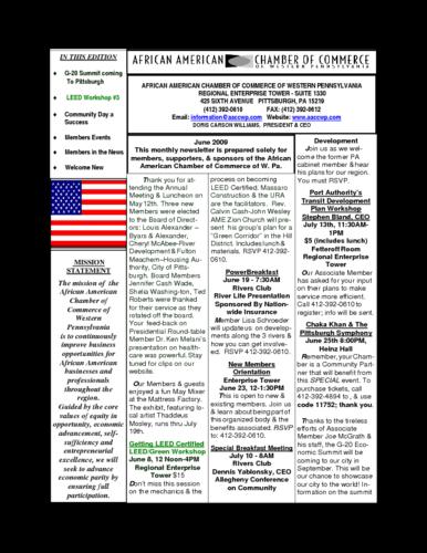 Chamber Newsletter