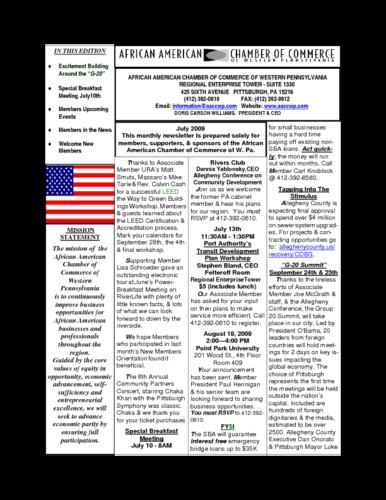 Chamber Newsletter