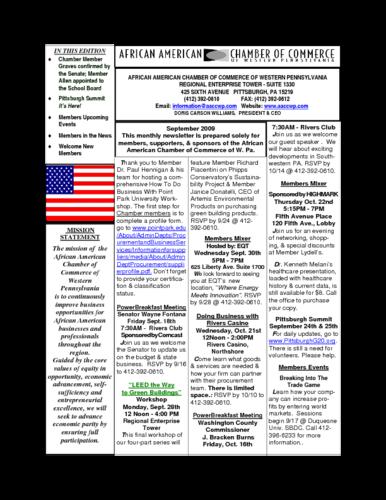Chamber Newsletter