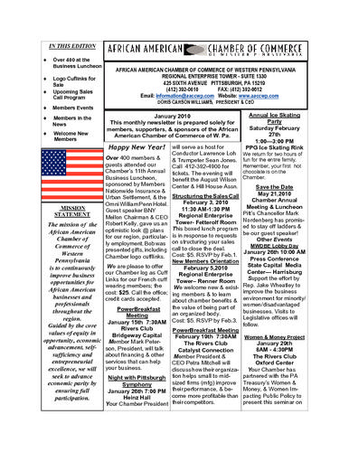 Chamber Newsletter