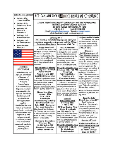Chamber Newsletter