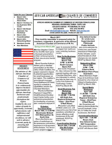 Chamber Newsletter