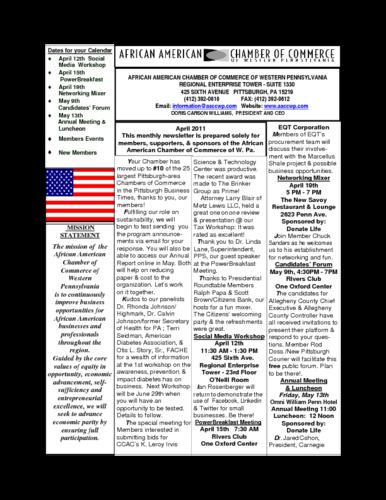 Chamber Newsletter