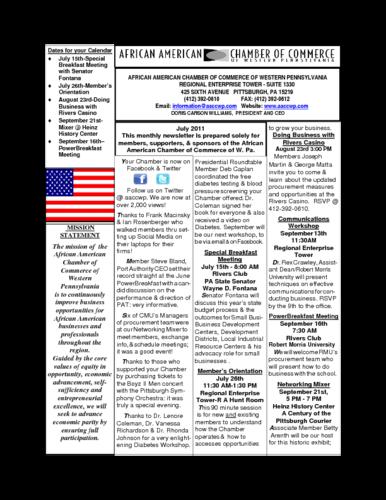 Chamber Newsletter