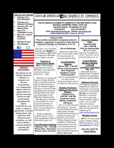 Chamber Newsletter