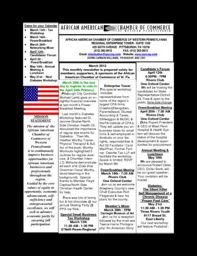 Chamber Newsletter