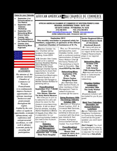 Chamber Newsletter