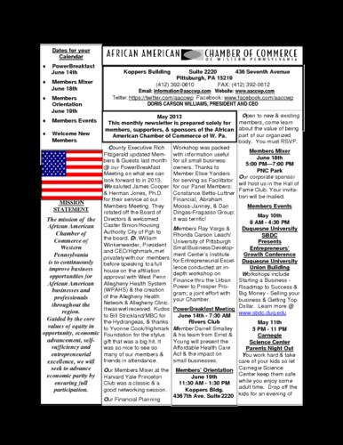Chamber Newsletter