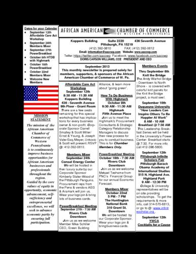 Chamber Newsletter