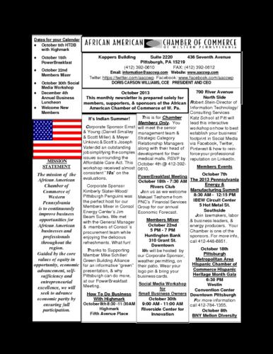 Chamber Newsletter