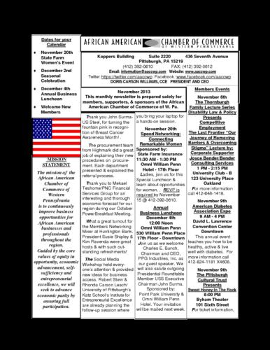 Chamber Newsletter