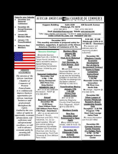 Chamber Newsletter