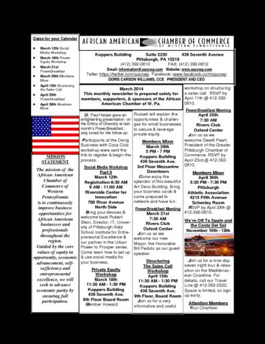 Chamber Newsletter