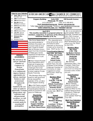 Chamber Newsletter
