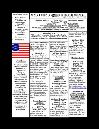Chamber Newsletter