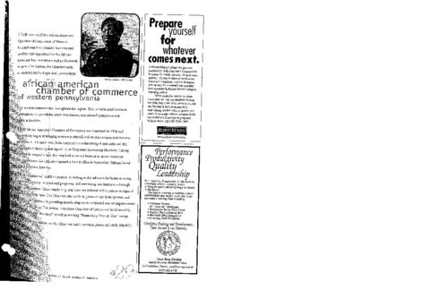African American Chamber of Commerce of Western Pennsylvania - Greater Pittsburgh Chamber of Commerce