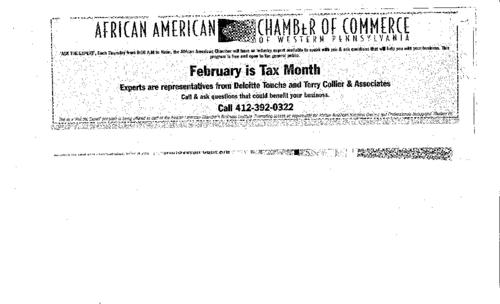 Ask the Expert February is Tax Month