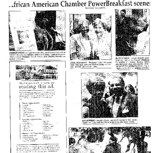 African American Chamber Power Breakfast Scene - NPC