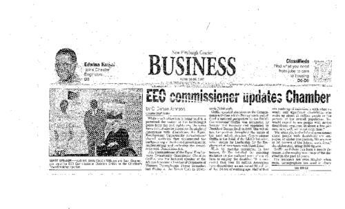 EEO Commissioner Updates Chamber - NPC