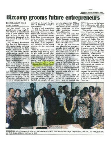Bizcamp Grooms Future Entrepreneurs - PC