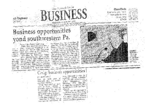 Business Opportunities Beyond Southwestern Pennsylvania - NPC