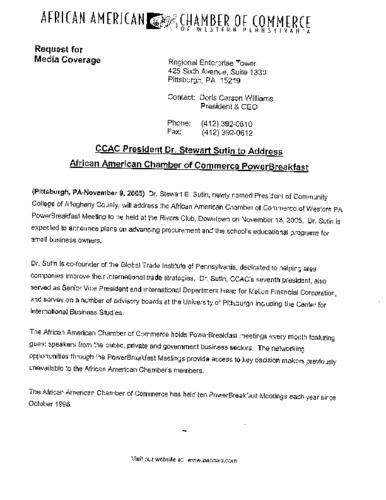 CCAC President