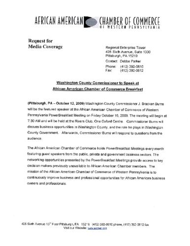 Washington County Commissioner
