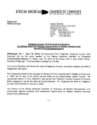 Allegheny County Chief Executive