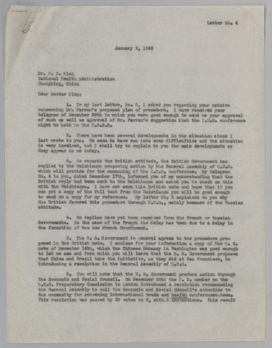 Correspondence
